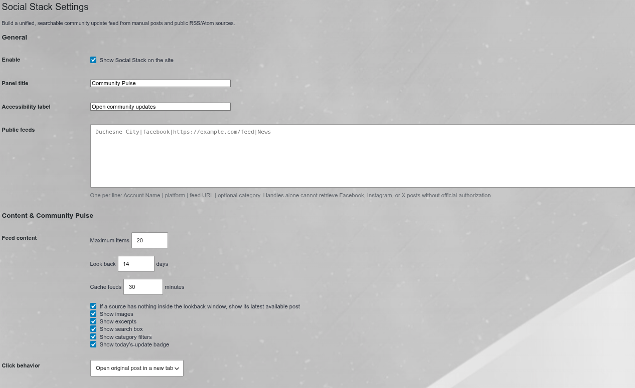 Northpoint Social Stack Pro – WordPress Social & Community Feed Plugin - Image 4