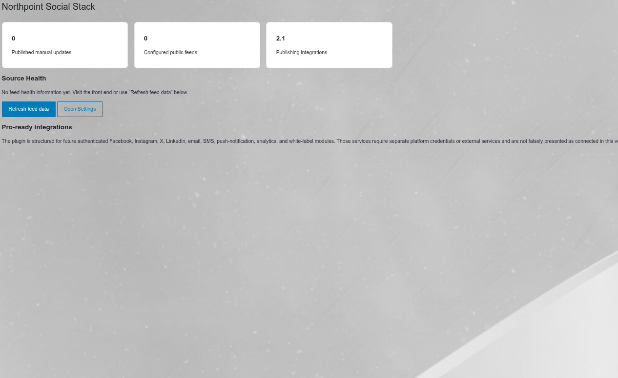 Northpoint Social Stack Pro – WordPress Social & Community Feed Plugin - Image 3
