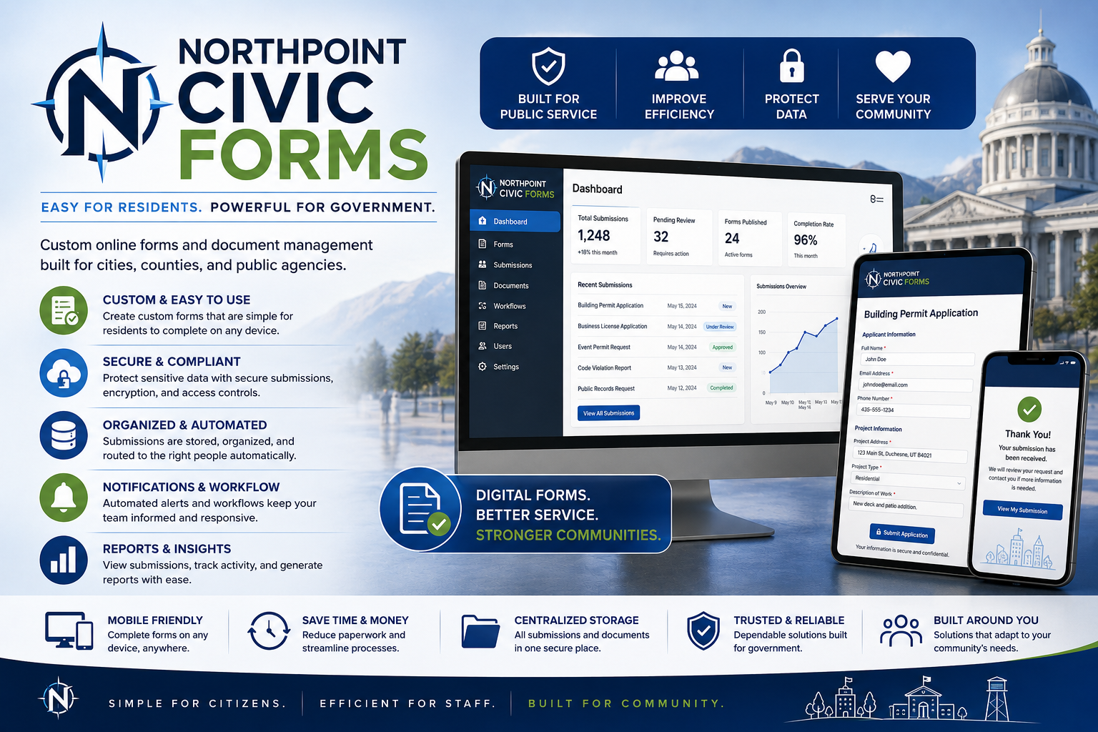 Northpoint Civic Forms – Online Municipal Forms and Applications Northpoint Civic Forms online permits, applications and municipal request software.