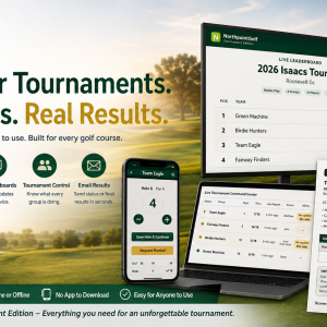 free tournament software for golf